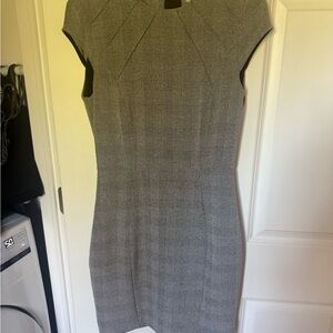 H&M Sophisticated Gray Midi Dress
